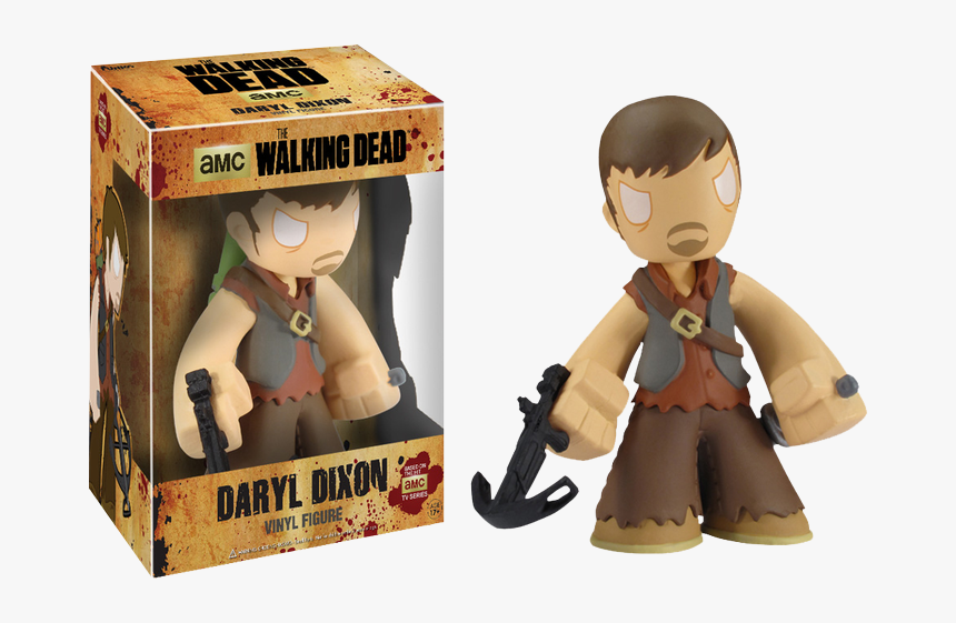 Funko Walking Dead Daryl Dixon Vinyl Bloody, HD Png Download