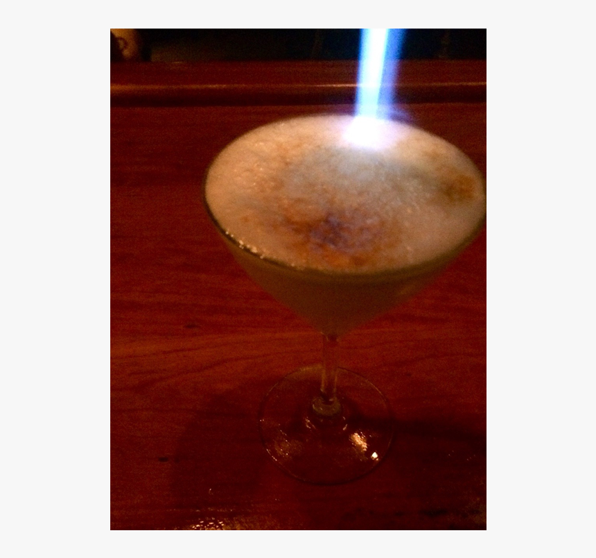 The Brûlée Cocktail
1 - Cocktail Egg White Torch, HD Png Download