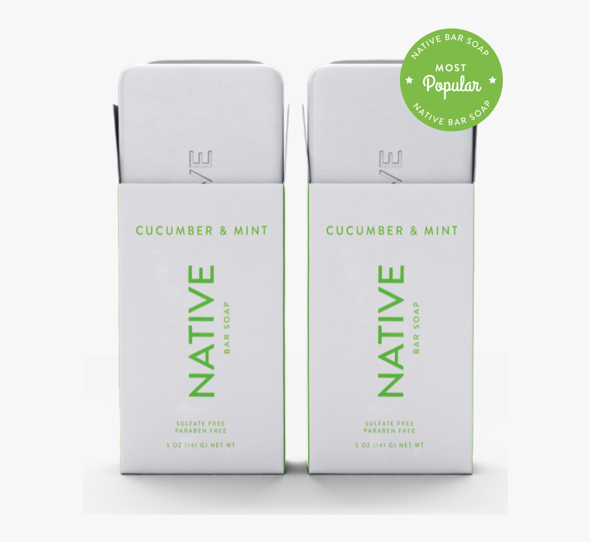 Cucumber & Mint Women S Bar Soap - Box, HD Png Download