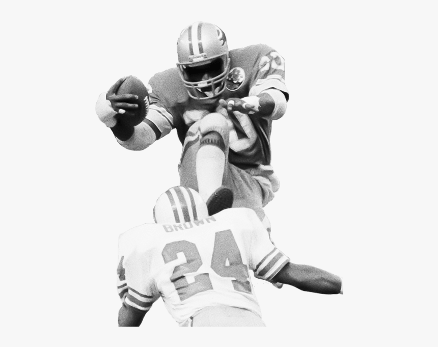 Billy Sims Karate Kicks Steve Brown - Billy Sims Greatest Nfl Runs, HD Png Download