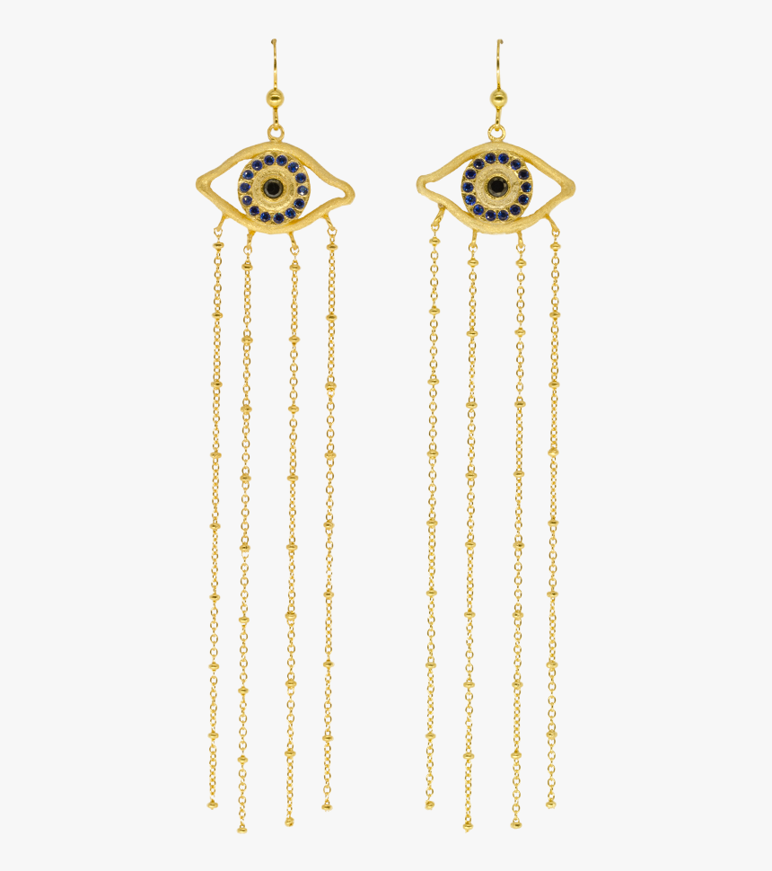 Blue Earrings 1549405121 764 - Earrings, HD Png Download