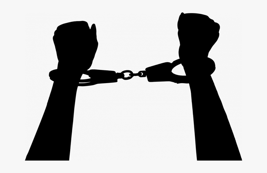 Hand In Handcuffs Png, Transparent Png