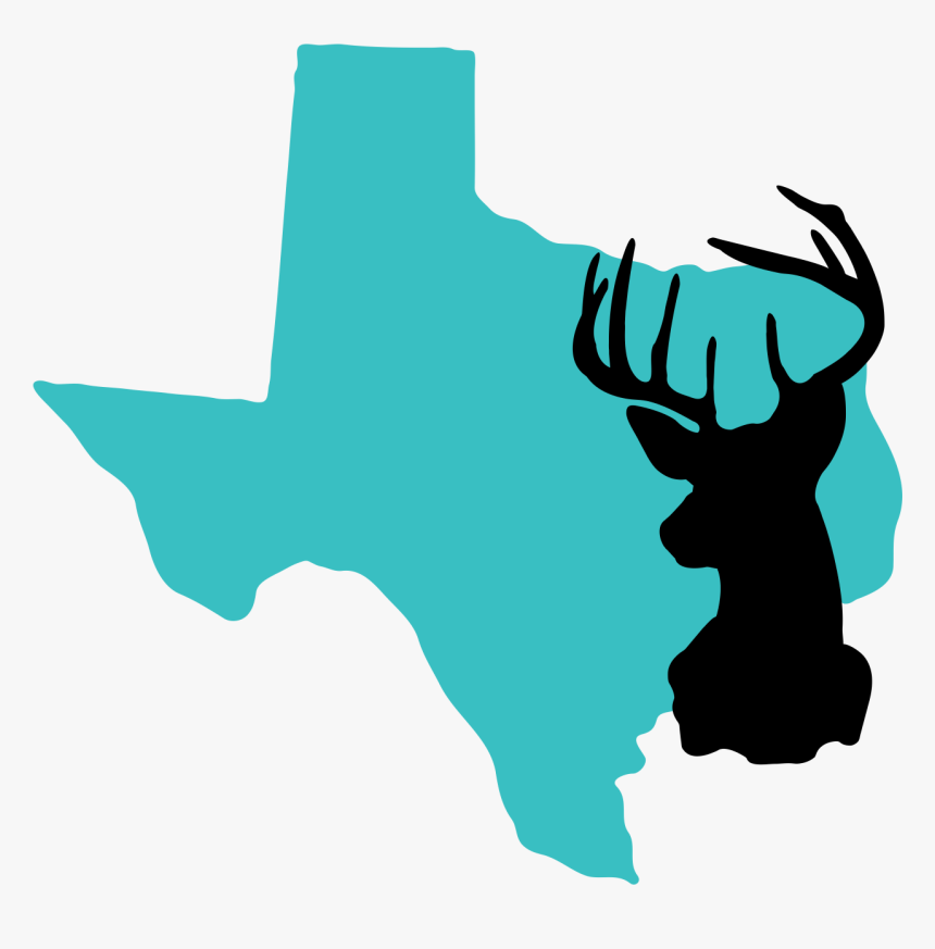 Deer Head Silhouette Png, Transparent Png