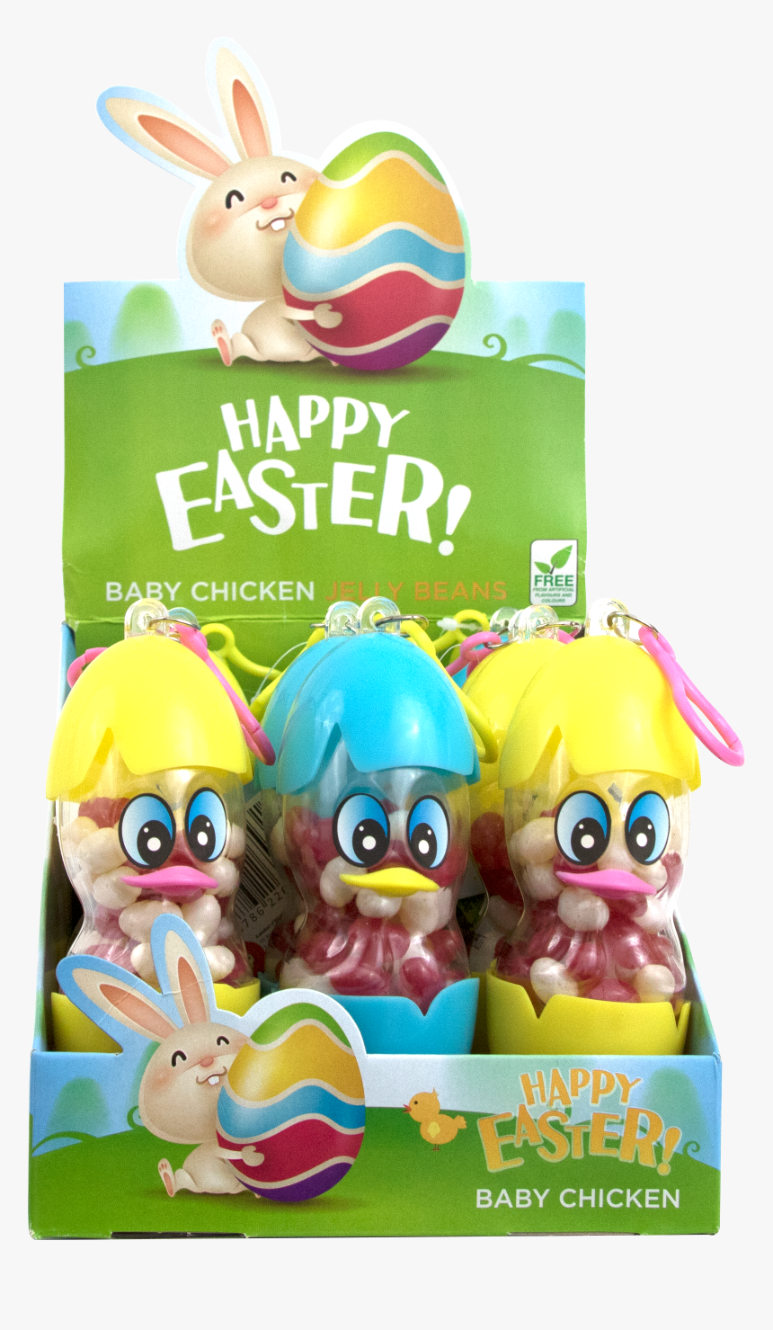 Easter Baby Chick Keyring 50g 
 Title Easter Baby Chick - Baby Toys, HD Png Download