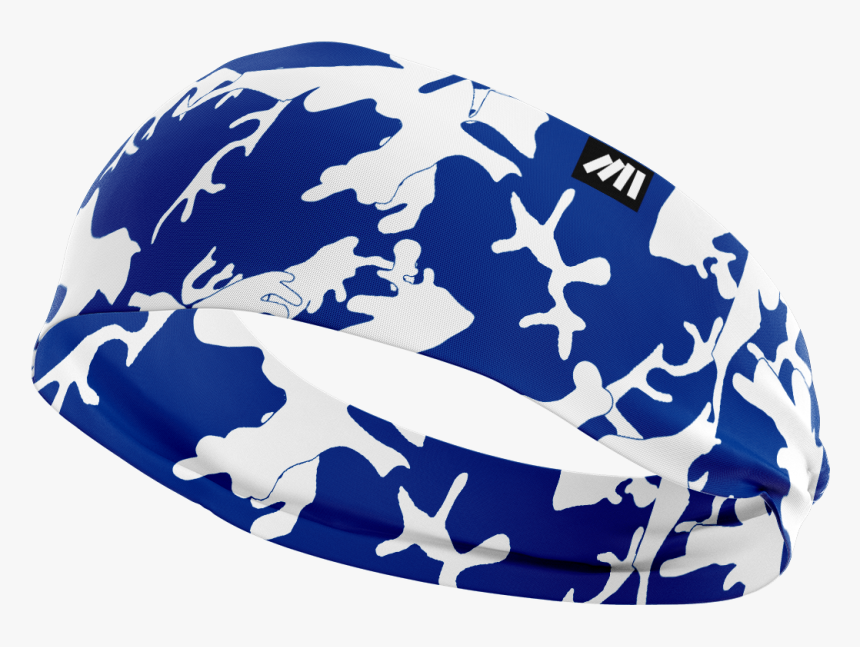 Colors Blue White Indianapolis Colts Crossfit Gym Weightlifting - Football Headband Purple Camo, HD Png Download