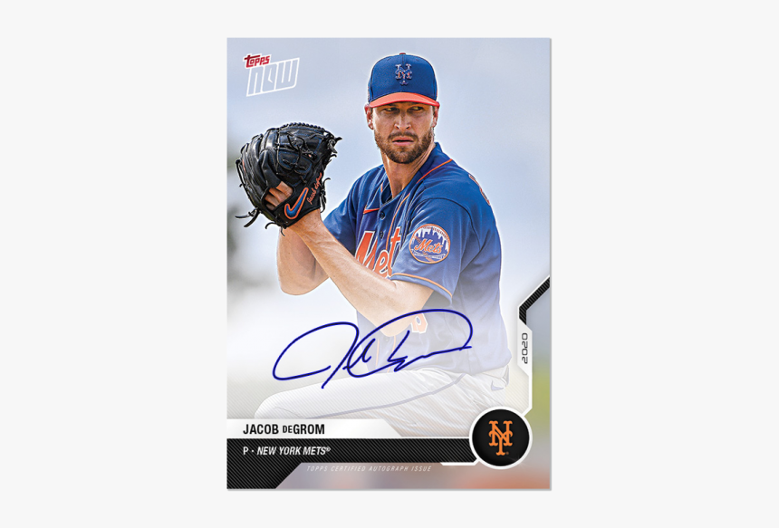 2020 New York Mets Topps Now® Road To Opening Day 16 - New York Mets, HD Png Download