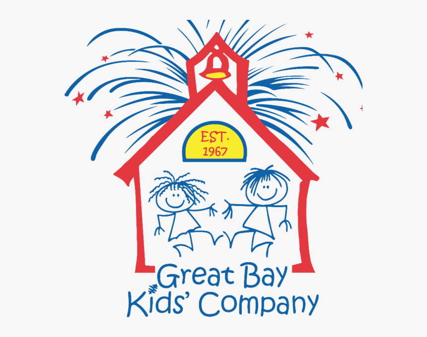 Great Bay Kids - Fireworks Black And White Clipart, HD Png Download
