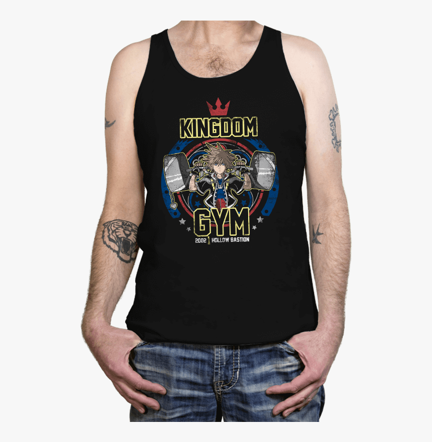 Kingdom Gym - Tanktop - Tanktop - Ript Apparel - Sleeveless Shirt, HD Png Download