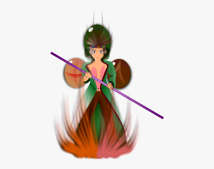 Girl On Fire - Meisje Met Vuur Png, Transparent Png