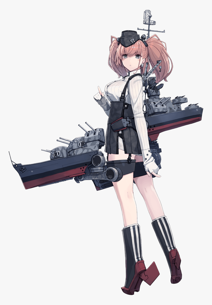 Atlanta Kancolle, HD Png Download