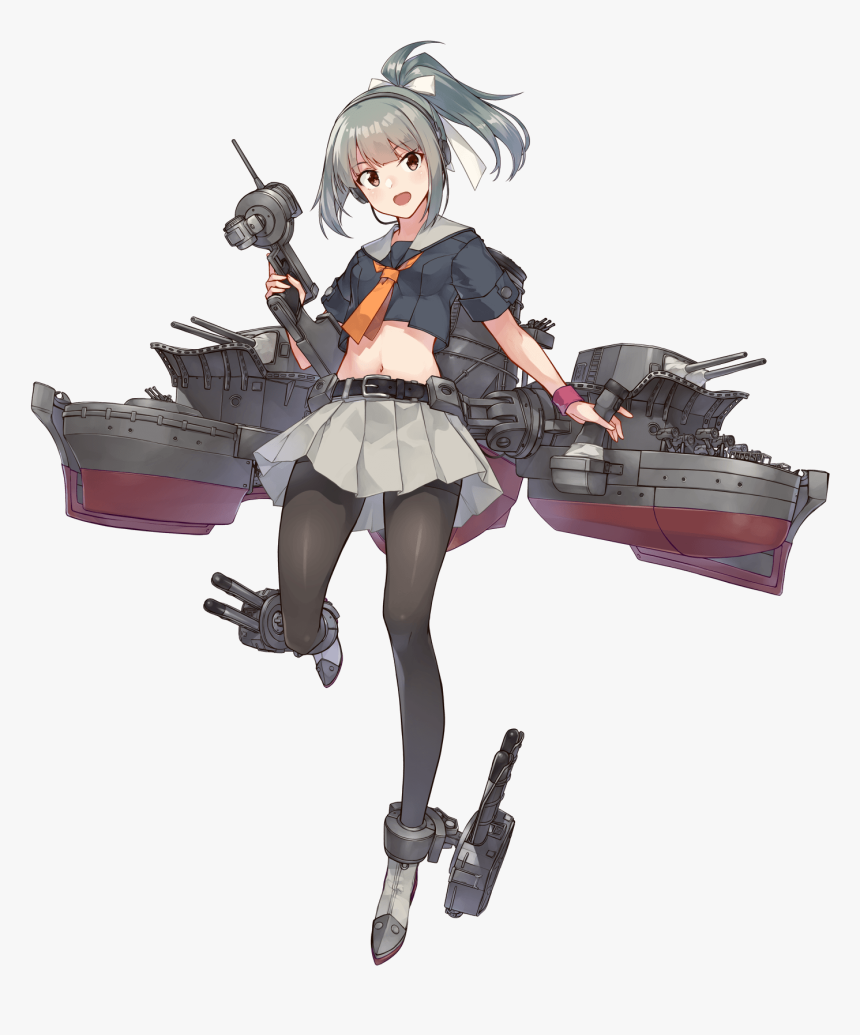Kancolle Guide Yuubari Kai Ni, HD Png Download