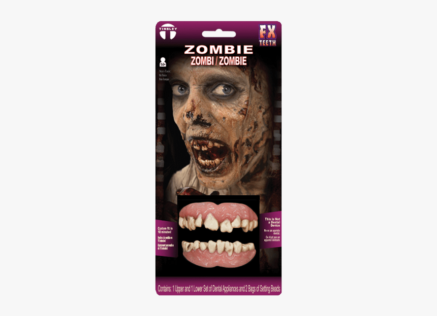 Zombie Teeth Png - Tinsley Zombie Teeth, Transparent Png
