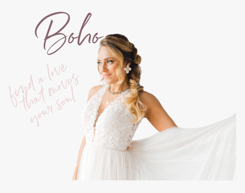 Boho Bride Final - Gown, HD Png Download