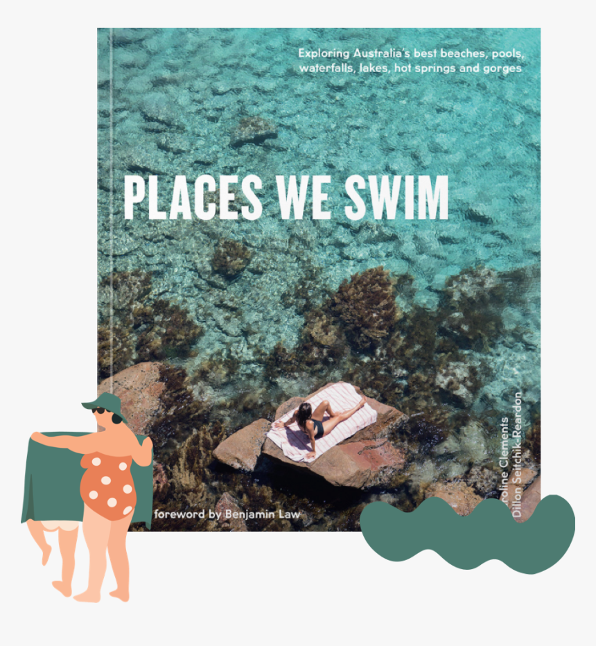 Bookiewook - Places We Swim: Exploring Australia's Best Beaches,, HD Png Download