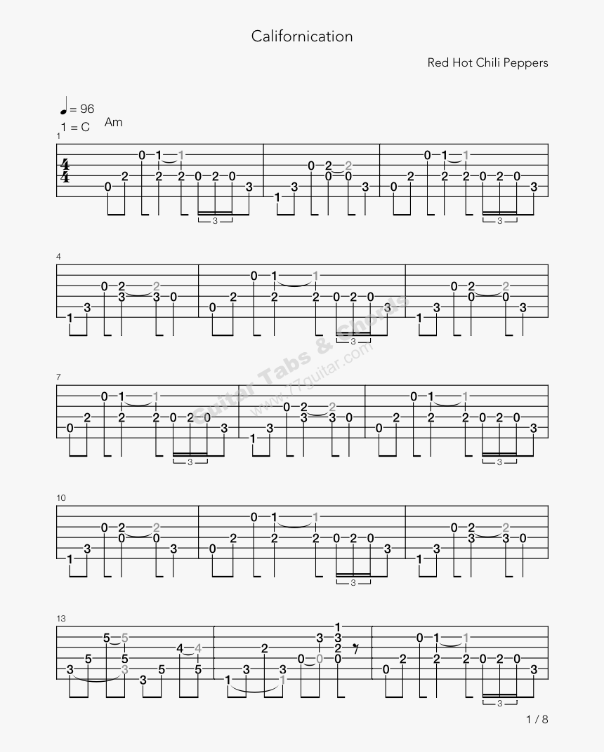 Comment Te Dire Adieu Guitar Tab, HD Png Download.