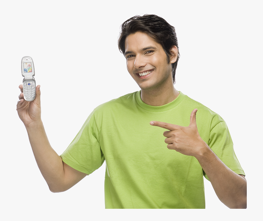 Person On Phone Stock, HD Png Download