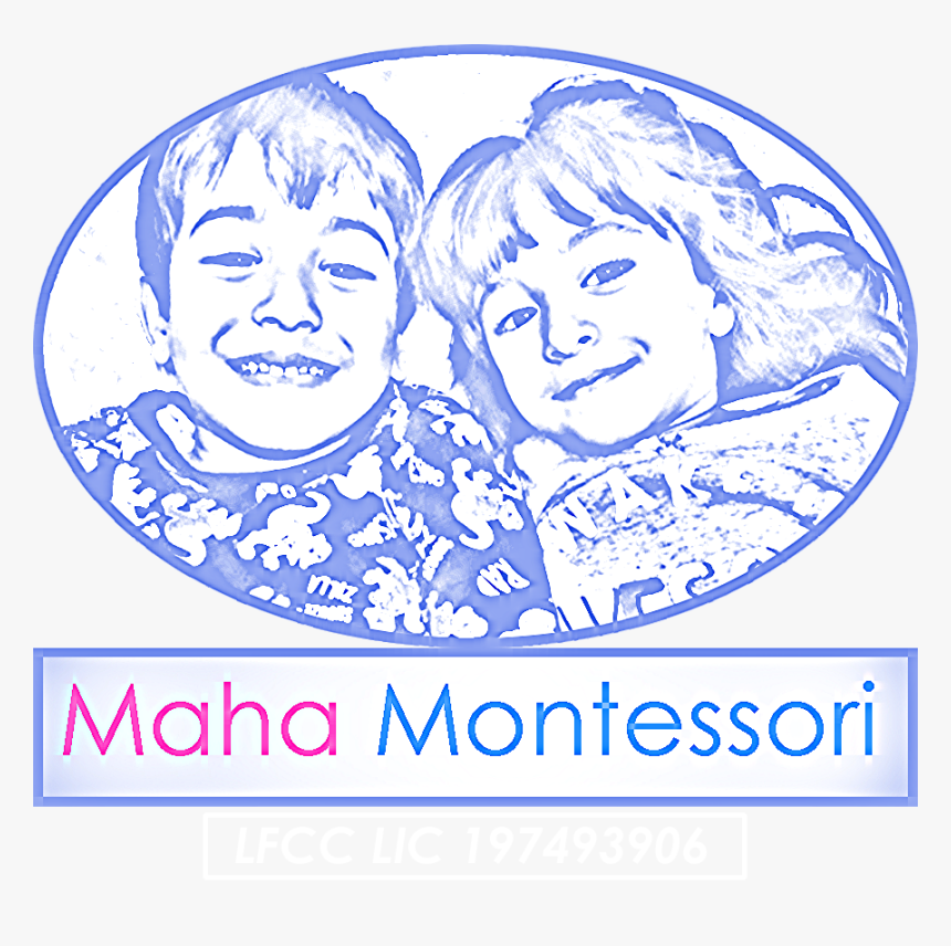 Maha Montessori Logo - Circle, HD Png Download