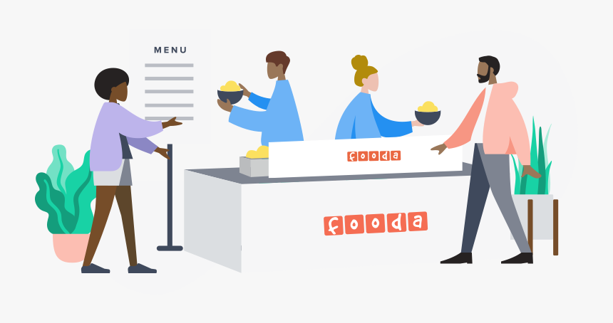 Fooda Popup Setup - Illustration, HD Png Download