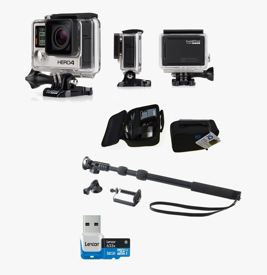 Gopro Hero 4 Black Surf Edition, HD Png Download