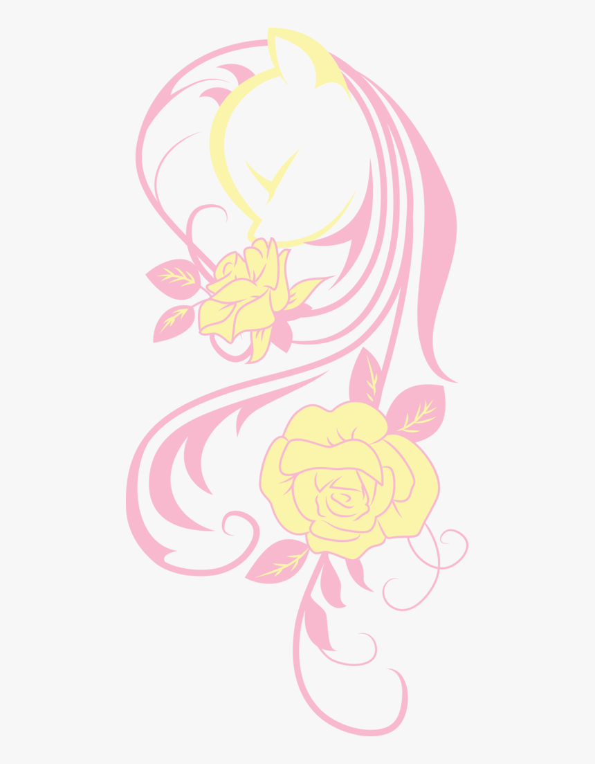 Floral Vector Minimalist - Simple Transparent Background Flower Vector Png, Png Download