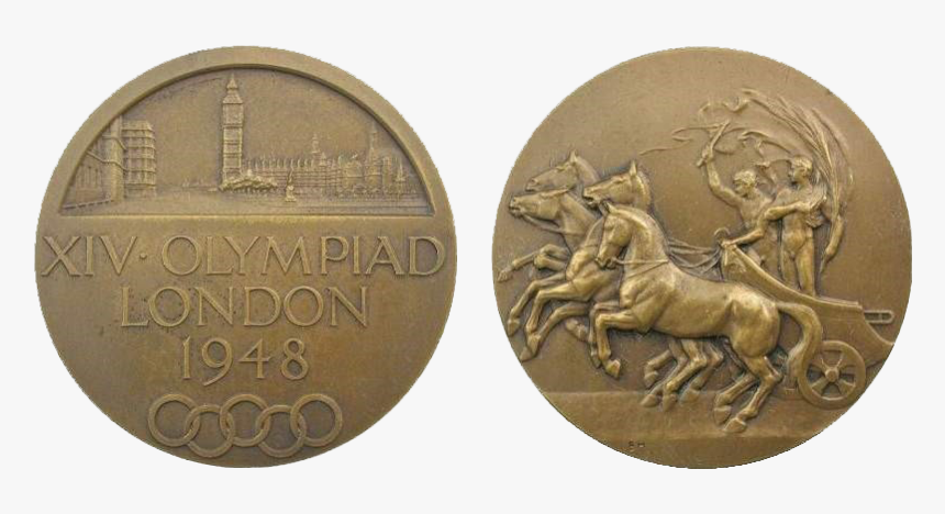 London Summer Olympics Participation Medal - Roman Coin Antoninus Pius, HD Png Download