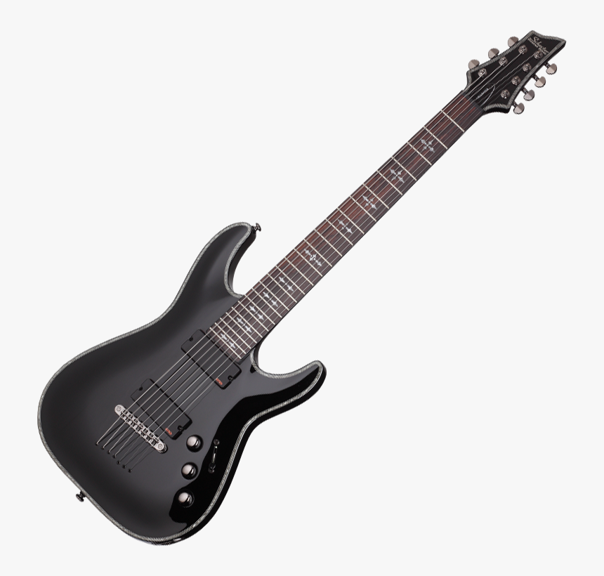 Schecter Hellraiser C 1 Fr Black, HD Png Download