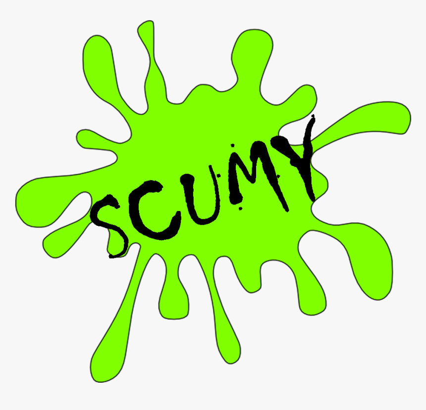 Creek Vector Greenery Clip Download - Slime Splat Clipart, HD Png Download