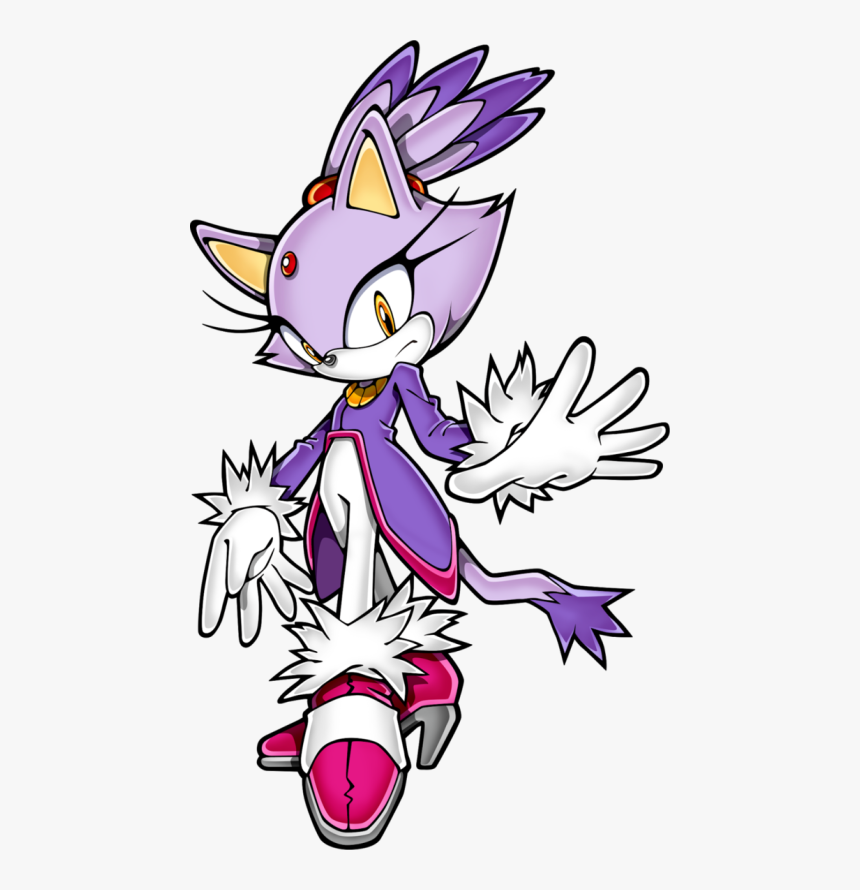 Blaze The Cat Png, Transparent Png