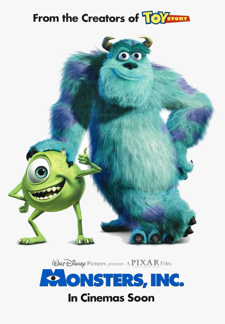 Monsters - Monster Inc, HD Png Download
