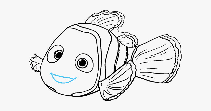 Nemo Black And White, HD Png Download