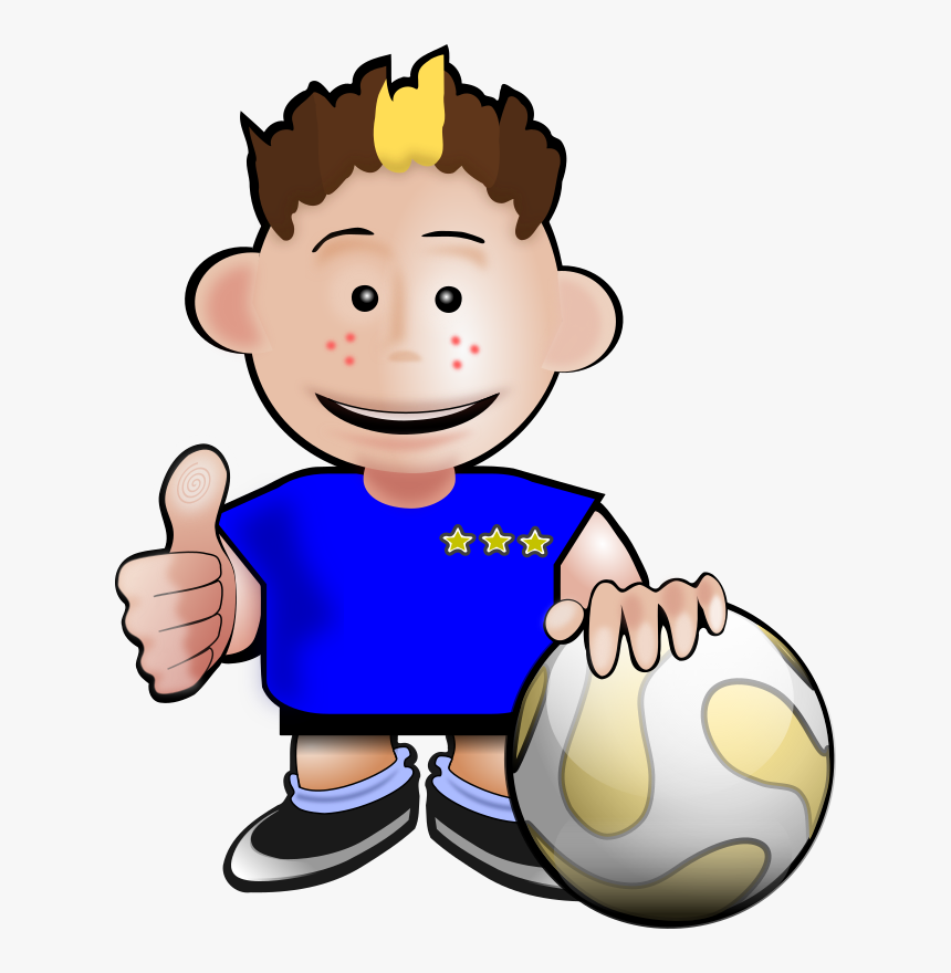 Soccer Toon - Soccer Clip Art, HD Png Download