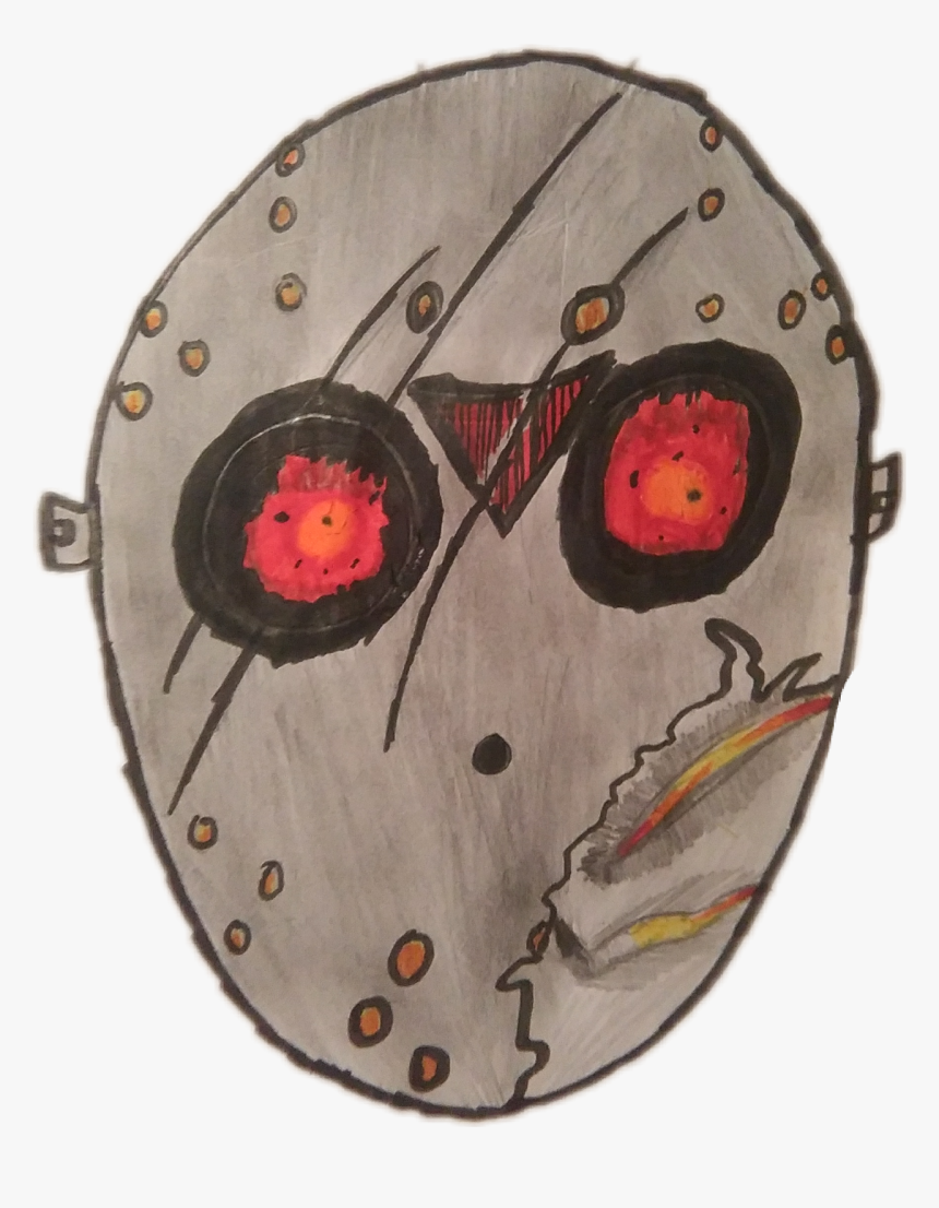 #horror #friday The 13th #jason - Goaltender Mask, HD Png Download
