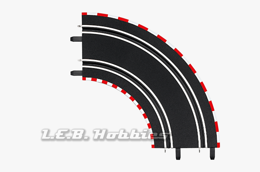 61603 Carrera Go Curve 1/90, 2/pk - Pista De Carreras Curviadas, HD Png Download