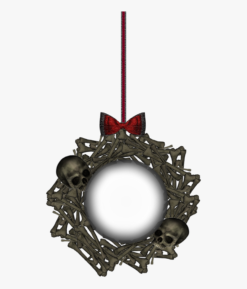 Picture Portable Skull Frame Ornament Graphics Network - Gothic Png Picture Frame, Transparent Png