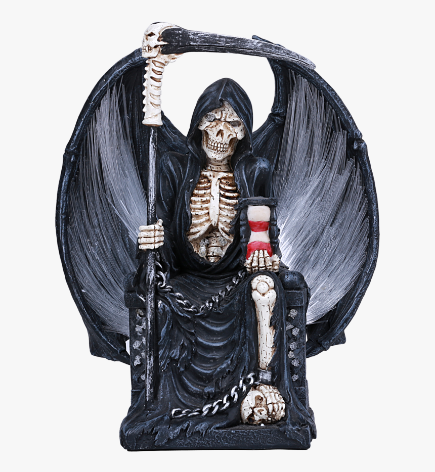 Pacific Giftware Winged Grim Reaper Fiber Optic Collectible, HD Png Download