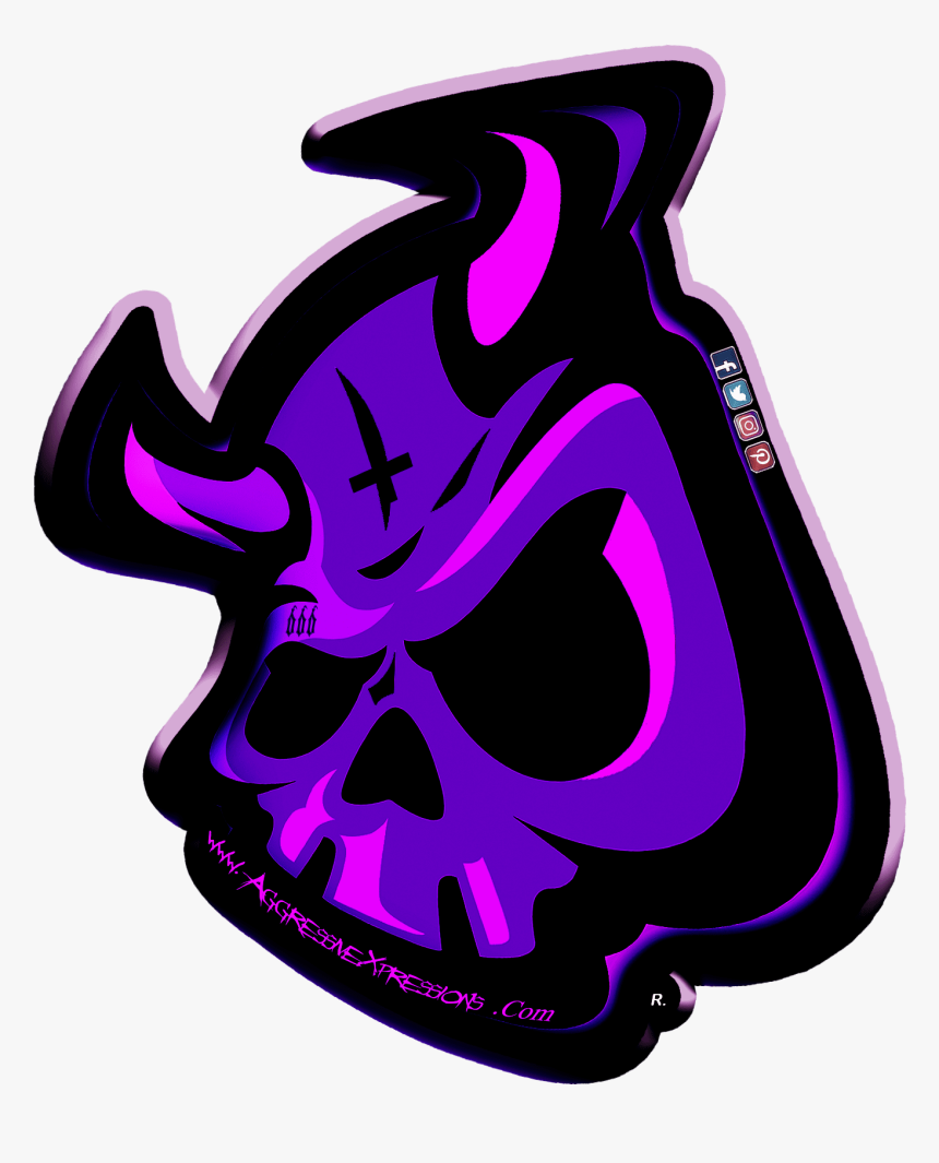 Ax Entry Logo - Skull, HD Png Download