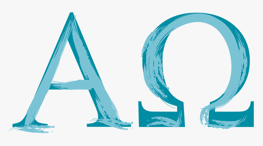 Alpha And Omega Water Version - Graphic Design, HD Png Download