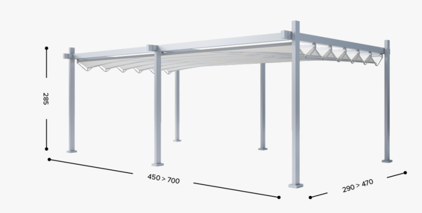Isola-6gambe 5 - Pergola, HD Png Download