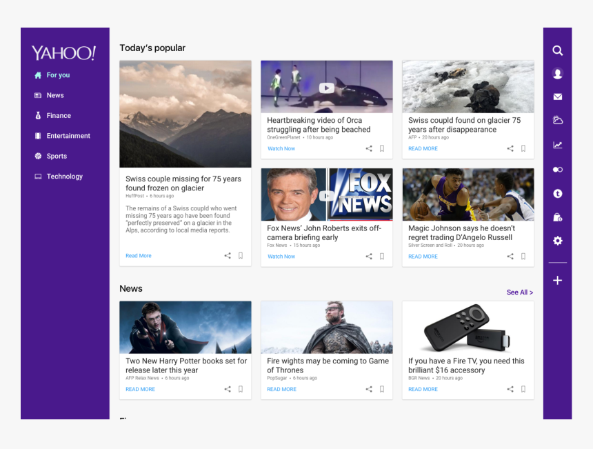 Navigation Concept Sidebar - Fox News Channel, HD Png Download