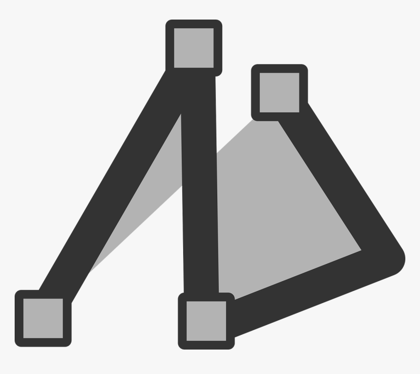 Line Poly Design Free Photo - Polygonal Chain, HD Png Download