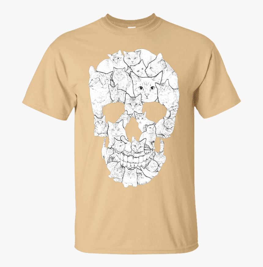 Skull Cat T-shirt 
 Class - Multiple Sclerosis Awareness Shirt, HD Png Download