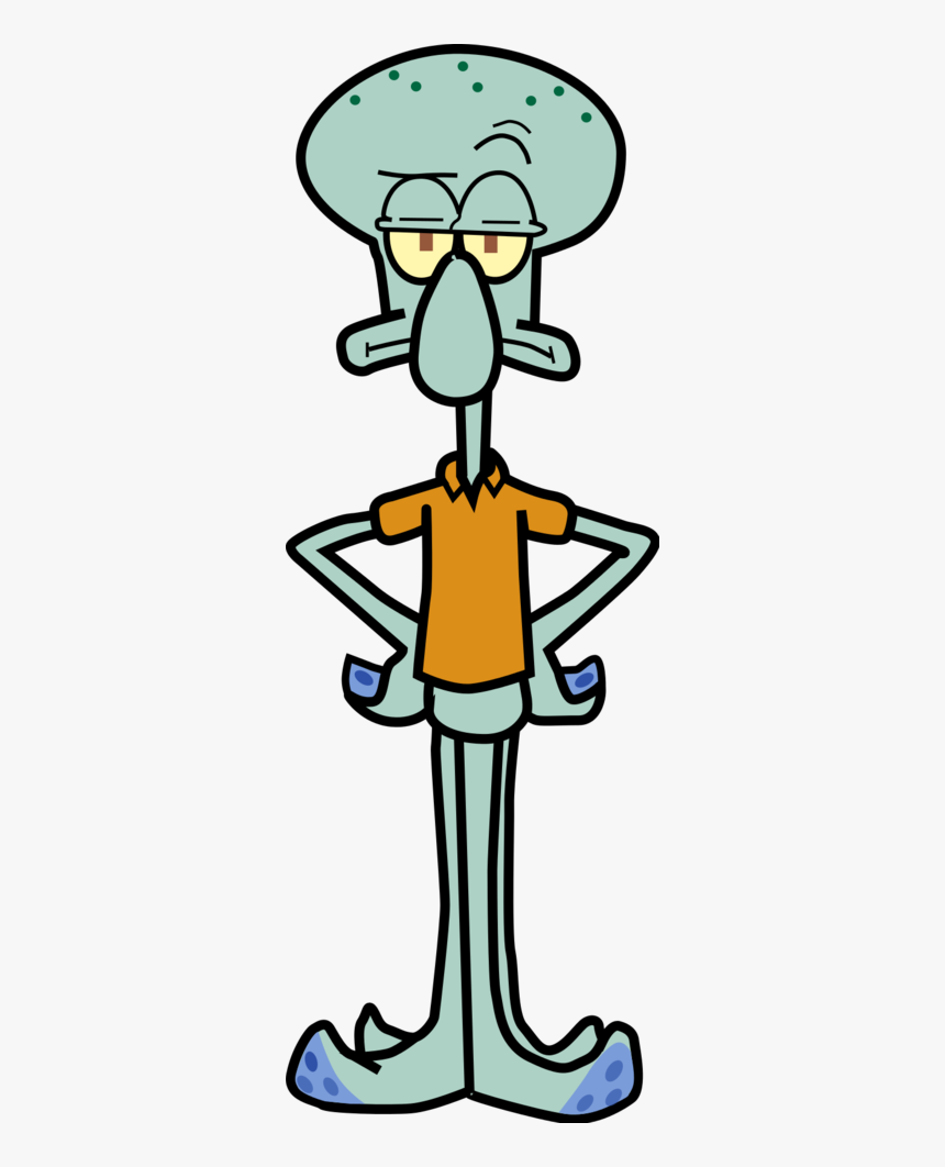 Squidward Clipart, HD Png Download