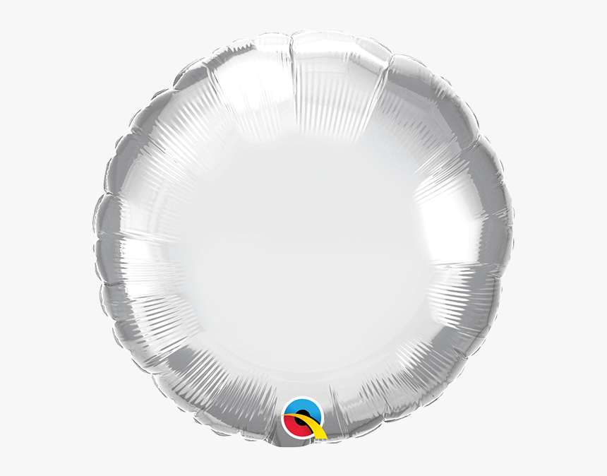 18″ Foil/mylar Balloon Chrome Silver - Balloon, HD Png Download