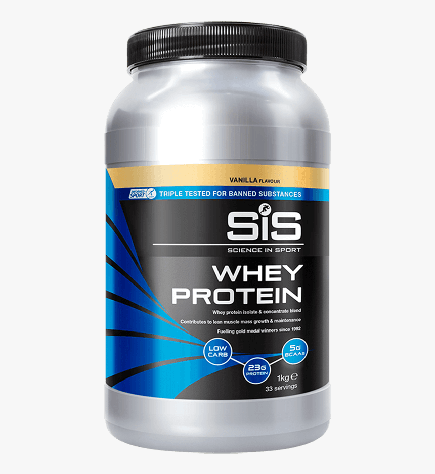 Sis Whey Protein 1kg Vanilla - Proteine La Borcan, HD Png Download