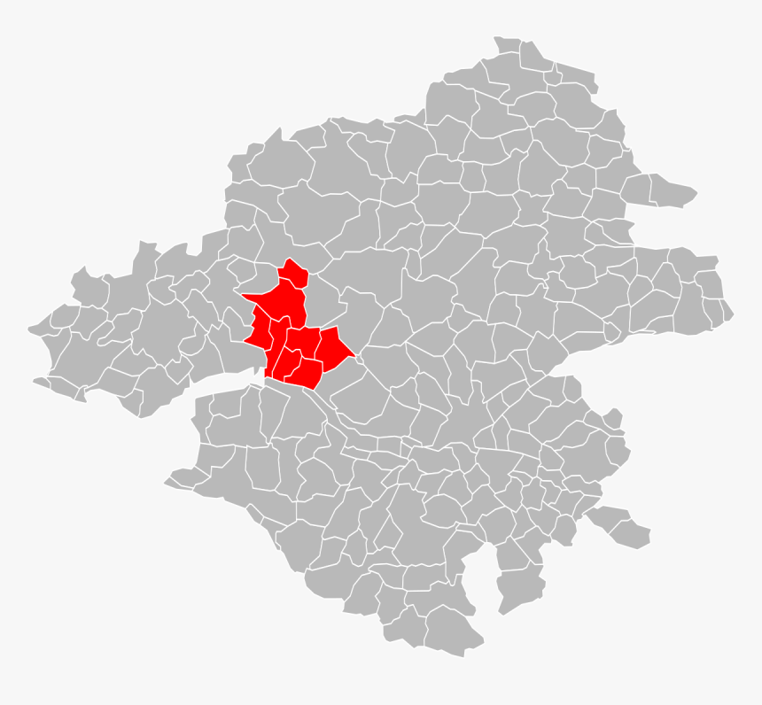 Carte Communes Loire Atlantique, HD Png Download