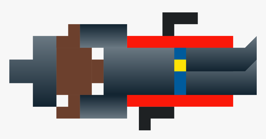 Pixel Art Guns Big Clipart , Png Download - Dead Cowboy Pixel, Transparent Png