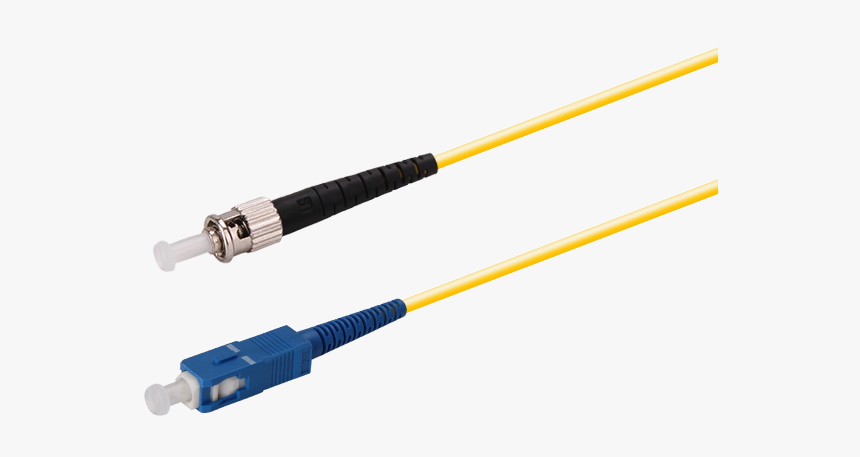 Sc-st fiber Optic Patch Cable Singlemode Simplex Fiber - Usb Cable, HD Png Download