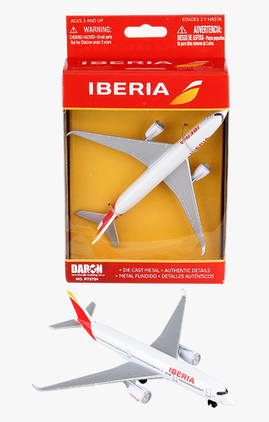 Iberia Toy Diecast Aircraft Airbus A350 - Daron Toys Airplanes, HD Png Download