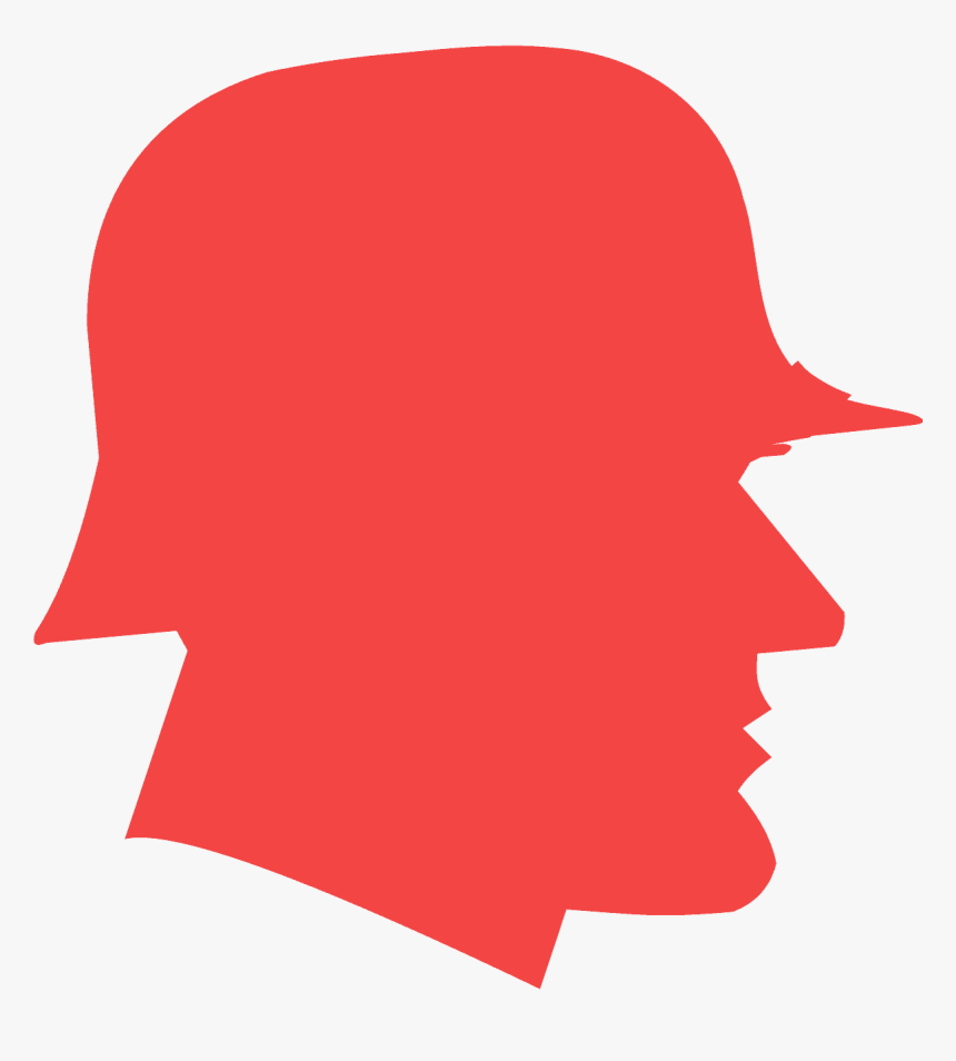 First World War Soldier Silhouette, HD Png Download