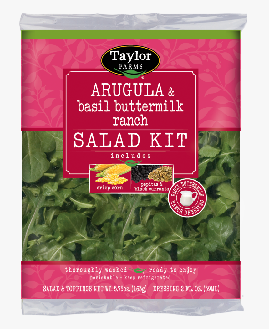 Taylor Farms Arugula Basil, HD Png Download